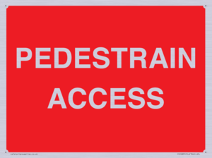 PEDESTRAIN ACCESS